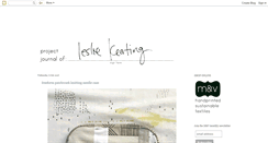 Desktop Screenshot of lesliekeating.com